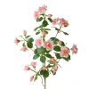 Simulated multi-headed small rose light luxury atmosphere flower arrangement, artificial flower decoration, living room everlasting flower bouquet, bionic flower ornaments Item Picture